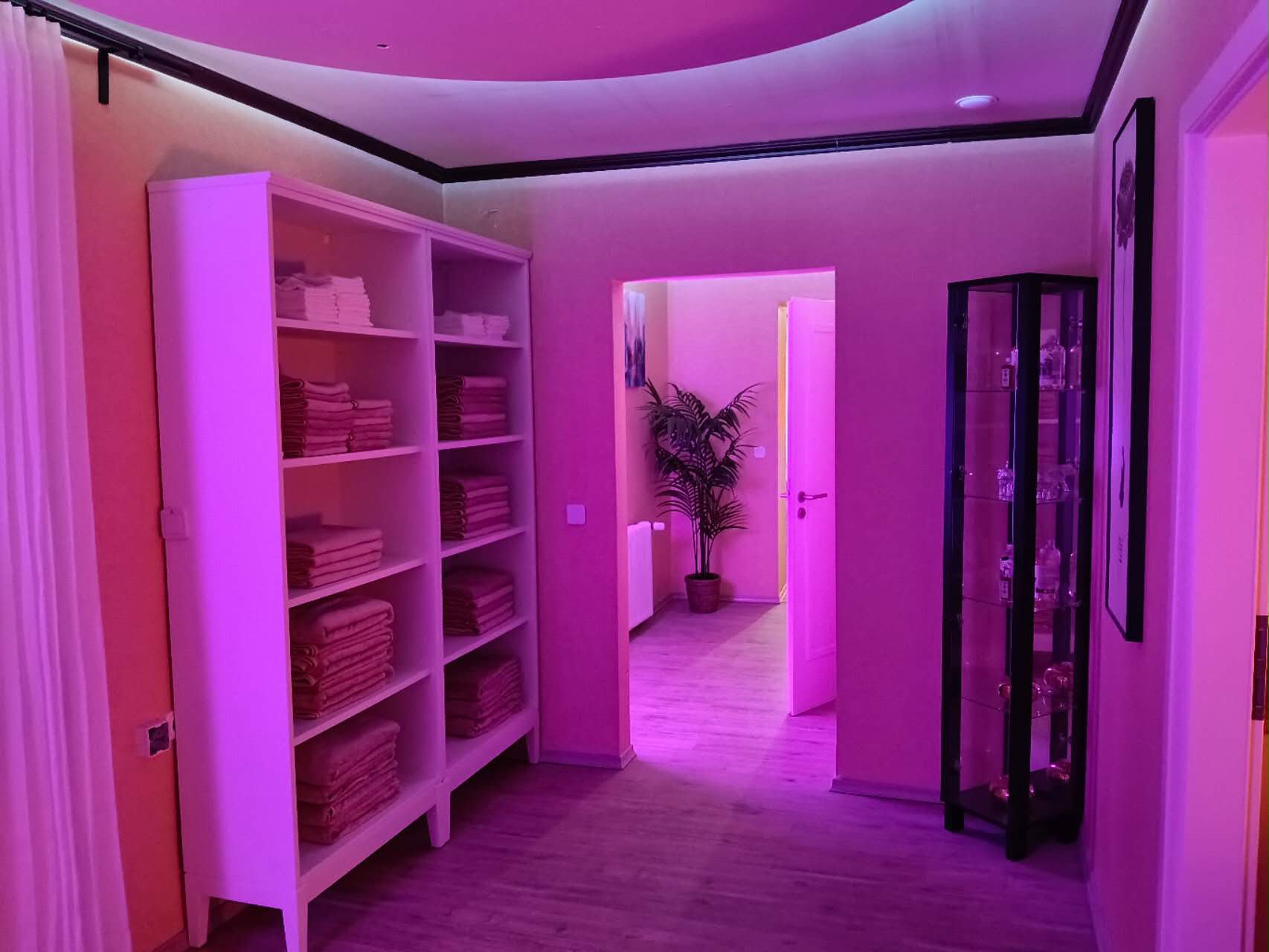 Empfangsbereich Lavendel Spa & Massage